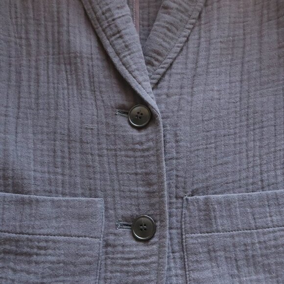 NEW Madewell Grey Lightspun Dorset Single Breasted Slouchy Blazer Size XS - Picture 12 of 13